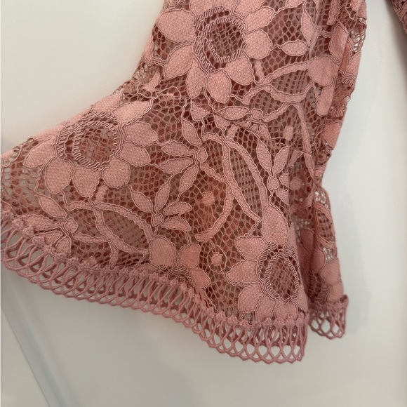 BB DAKOTA by Steve Madden Love on top floral lace dress. Size 8 - Picture 3 of 8